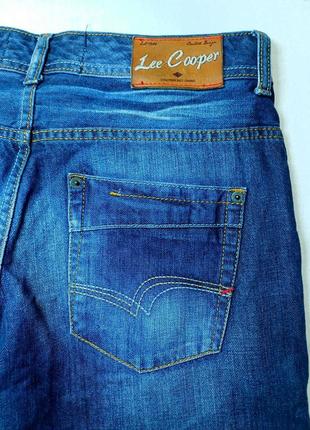 Джинсы талия 90 см lee cooper arthur (ls04) fit regular leg w34 l 34 (укороченно) идеальные, высокая2 фото