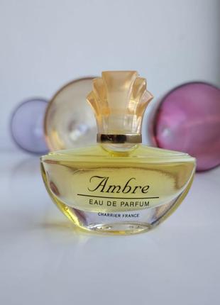 Ambre charrier parfums, винтажная миниатюра, парфюмированная вода, 5 мл