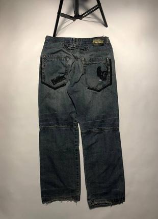 Ідеальні чоловічі sk8 штани для прогулянок на весну/літо для скейту / no fear / 36-36 / торг