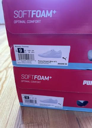 Жіночі кросівки, кеди, снікерси puma smash wns v2 l 365208 042 фото