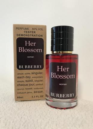 Тестер burberry her blossom 60 мл