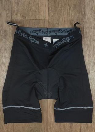 Вело шорты troy lee designs трусы мужские спортивные памперс черный outdoor tnf fox castelli rapha poc mtb мтб