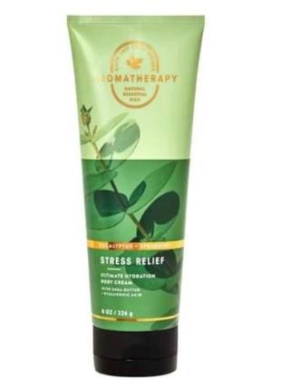 Bath and body works aromatherapy eucalyptus spearmint ultimate hydration body cream крем для тіла.