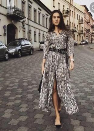 Трендова сукня плаття сорочка zara1 фото