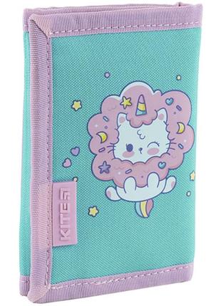 Kite детский кошелек k24-598-7 rainbow catcorn