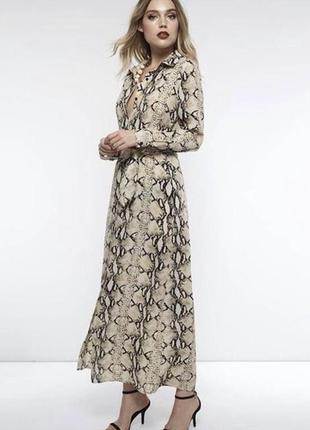 Трендова сукня плаття сорочка zara3 фото