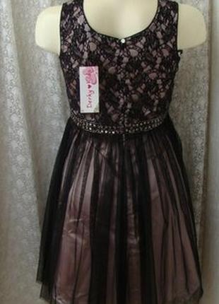 Платье нарядное выпускное derhy kids р.42 8143