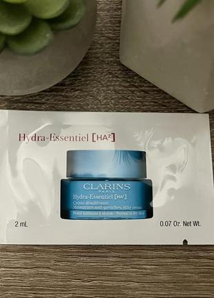 Clarins hydra essentiel silky cream крем , 2мл