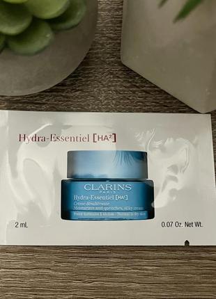 Clarins hydra essentiel silky cream крем , 2мл