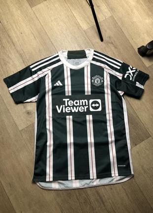 Футбольная футболка adidas manchester united away football shirt 2023/2024 size m