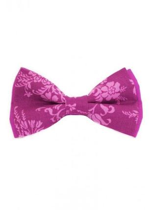 Мужской галстук бабочка 12 см gofin фиолетовый (2000000644745)