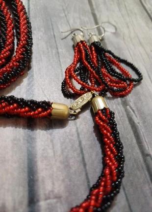 Комплект скляний бісер 2