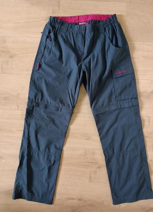 Тренинговые брюки трансформеры mountain warehouse/ брюки- шорты