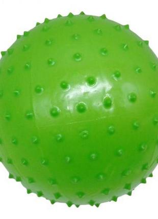 Резиновый мяч массажный, 27 см (зеленый)