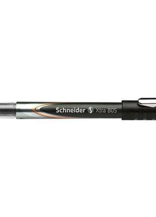 Ручка ролер чорна 0,5 мм, schneider xtra 805