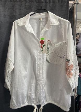 Блуза итальялия котоновая