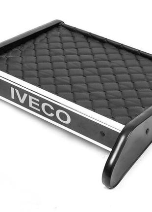 Полка на панель (eco-black) для iveco daily 2006-2014 гг