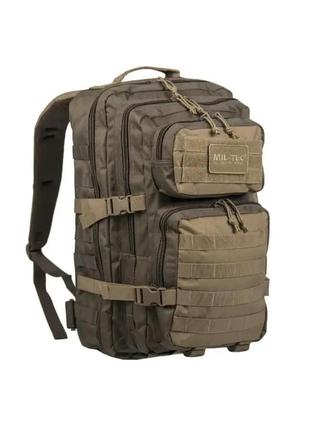 Великий рюкзак sturm mil-tec assault pack large 36 л ranger green/coyote 14002302