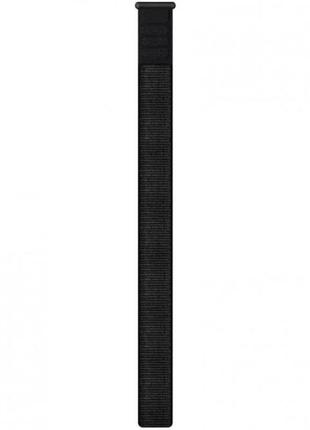 Garmin ultrafit nylon strap black (20 mm) (010-13306-00) нейлоновий ремінець для годинників garmin