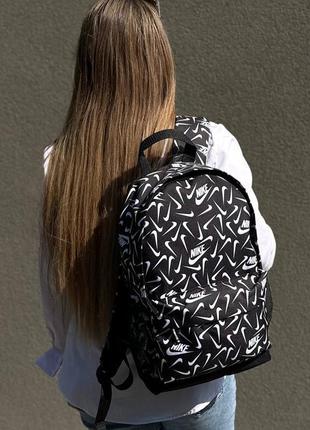 Cпортивний чоловічий жіночій міський для дівчини рюкзак з принтом nike найк
