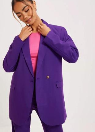 Качественный и стильный удлиненный пиджак от jjxx 💜💜