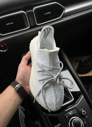 Кроссовки женские adidas yeezy boost 350 all white4 фото