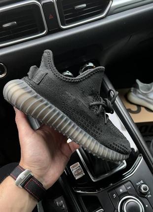 Кроссовки женские adidas yeezy boost 350 all black