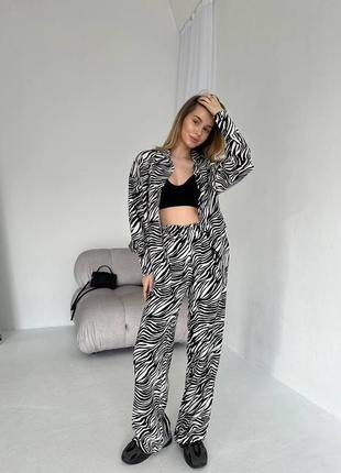 Костюм "zebra" | женский костюм | стильный костюм