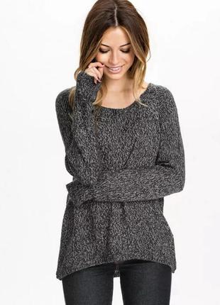Свитер оверсайз на молнии джемпер пуловер — vero moda by asos m-l