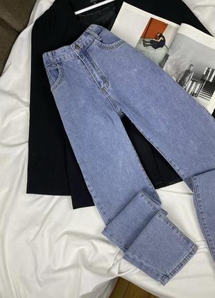 Голубые джинсы от shein размер s