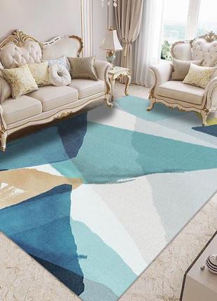 Килимок для дому текстильний килимок з 3d принтом розмір 160*200 см