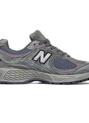 Кроссовки new balance 2002r gore-tex dark grey beige3 фото