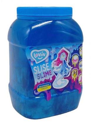 Слайм-антистресс "lovin: big slime", голубой