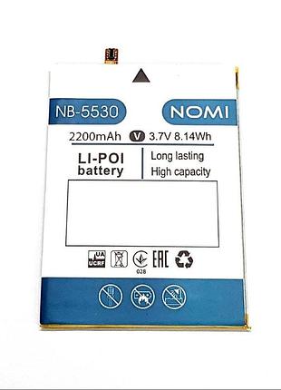Аккумулятор nomi nb-5530 / i5530 space x, 2200 mah    original prc