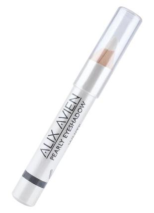Мерехтливий олівець-тіні для очей alix avien, білий, 4 г