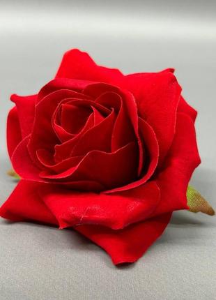 Головка розы красная 6 см