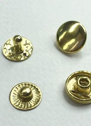 Кнопка альфа 10мм золото vt-2 (50шт.) (101101)