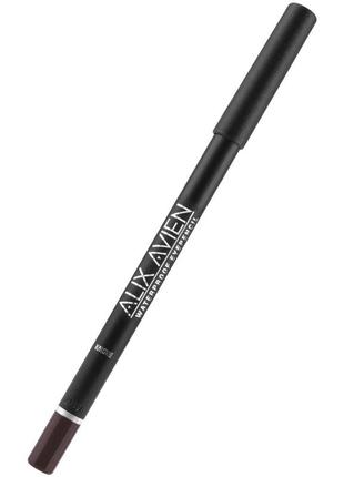 Контурний водостійкий олівець для очей alix avien, коричневий, 1,4 г