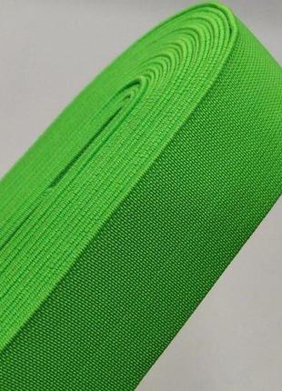Резинка для одягу широка sindtex 3см неоново-зелений