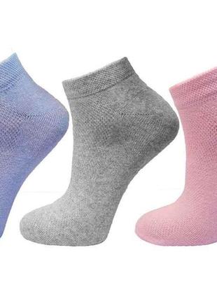 Шкарпетки 500 ws жіночі сітка яскр.мікс р.36-40 12пар тм житомир