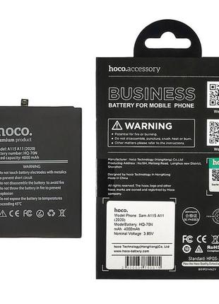Аккумулятор для samsung a11 2020 / hq-70n, 4000 mah   original prc