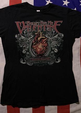 Футболка bullet for my valentine temper temp