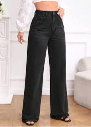 Стильні джинси з широкими штанінами 54-56 розмір marks&spencer