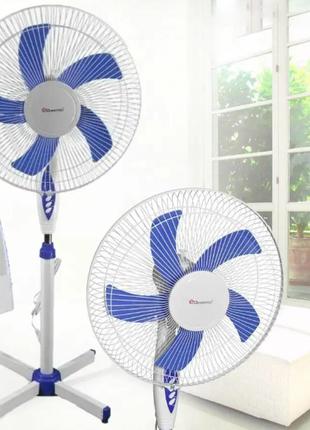 Напольный вентилятор с пультом domotec ms -1621