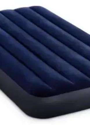 Матрас надувной одноместный 76-191-25 см, синий4 фото
