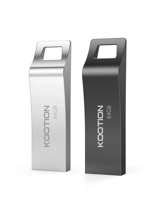 Металлическая usb флешка на 64 gb для пк ( черная 64 gb )