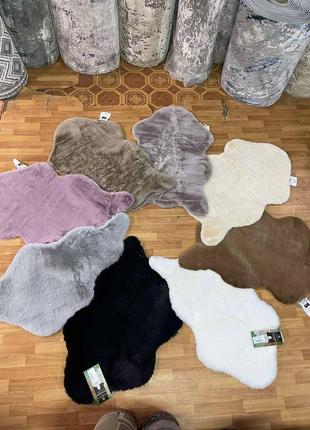 Килим штучне хутро кролика