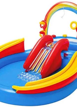 Intex ігровий центр 57453 np веселка, 297х193х135 см, 428 л, 7,560 кг, для дітей від 3 років