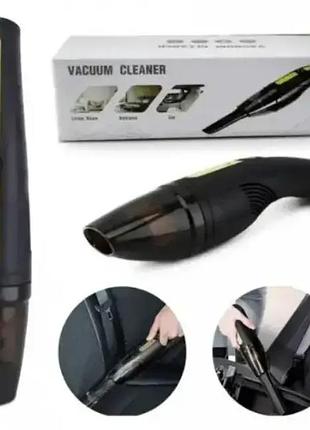Ручний пилосос для авто 3.7 v-акумулятор на 2000 mah car vacuum cleaner + charge hy05, вакуумний автопилосос