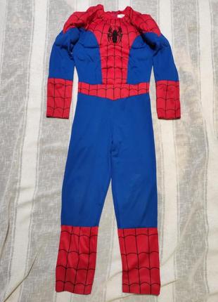 Карнавальный костюм человек паук на 7-9роков